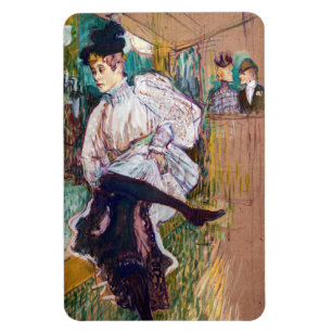 Íman Toulouse-Lautrec - Jane Avril Dançando