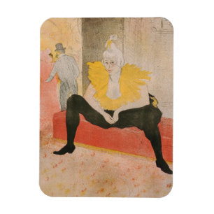 Íman Toulouse-Lautrec - Mademoiselle Cha-u-kao Sentada