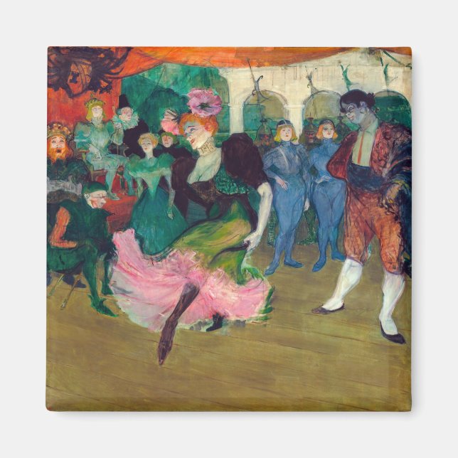Íman Toulouse-Lautrec - Marcelle Lender, Dançando Boler (Frente)