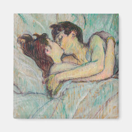 Íman Toulouse-Lautrec - Na Cama, O Beijo