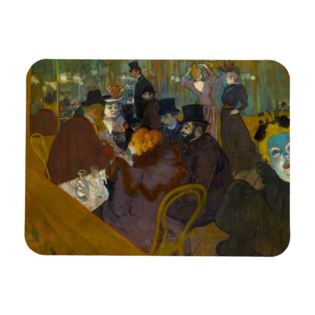 Íman Toulouse-Lautrec - No Rouge (Horizontal)