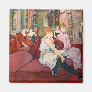 Íman Toulouse-Lautrec - No Salão, Rue des Moulins