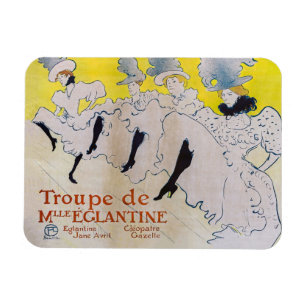 Íman Toulouse-Lautrec - Troupe de Mlle Eglantine