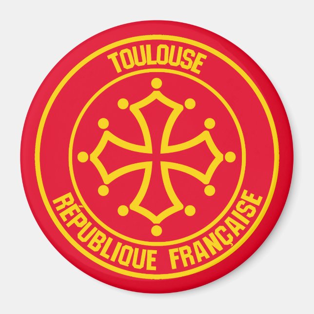 Íman Toulouse Round Emblem (Frente)