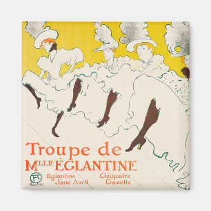 Íman Toupe de Mademoiselle Eglantine, Toulouse Lautrec