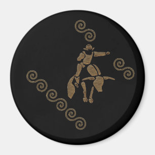 Íman Touro Andando no Rodeo