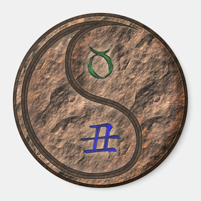 Íman Touro & Boi da Terra (Frente)