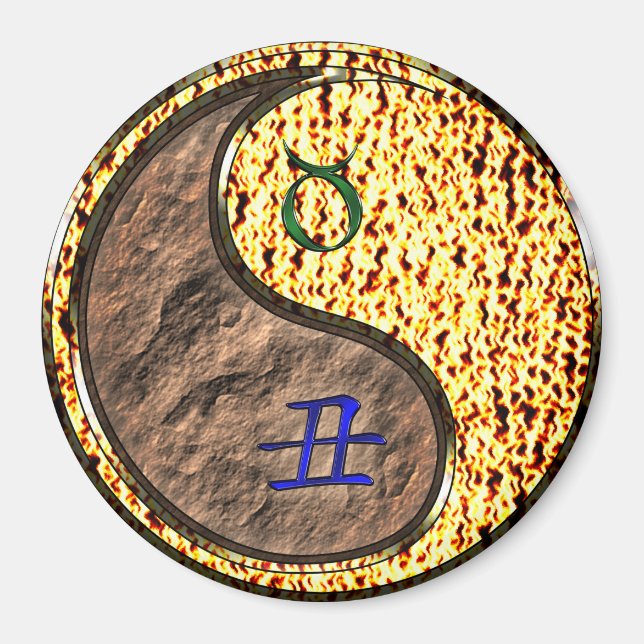 Íman Touro & Boi de Fogo (Frente)