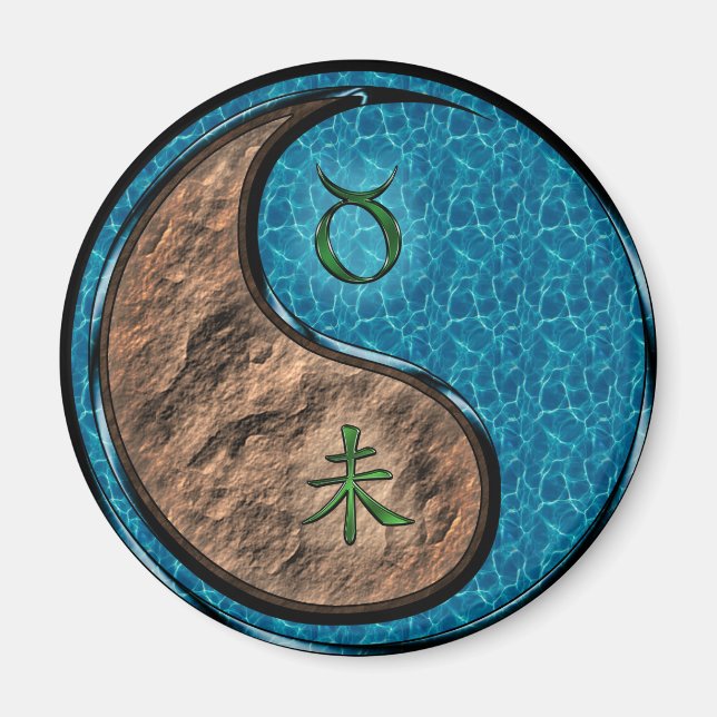 Íman Touro & Cabra de Água (Frente)