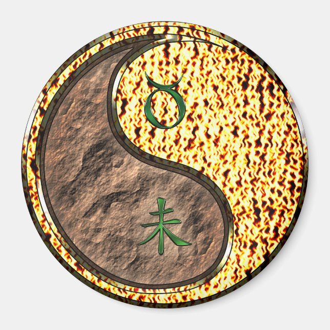 Íman Touro & Cabra de Fogo (Frente)