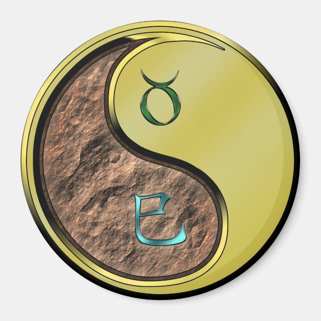 Íman Touro & Cobra de Metal (Frente)