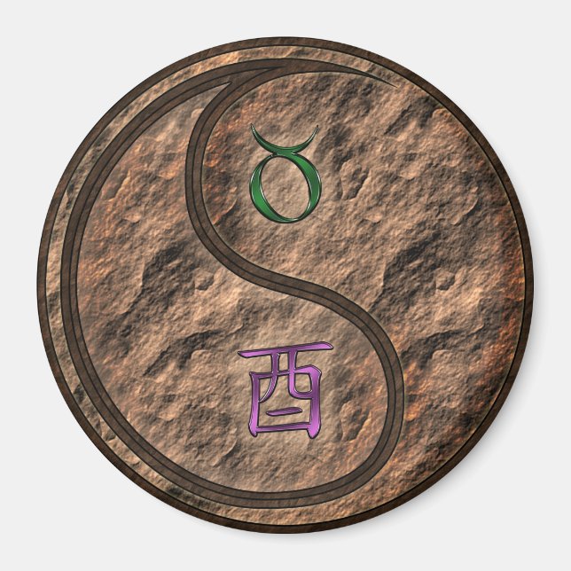 Íman Touro & Galo de Terra (Frente)