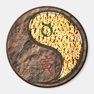 Íman Touro & Tigre de Fogo