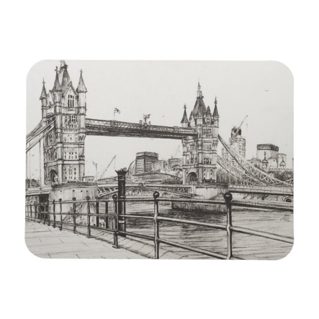 Íman Tower Bridge London 2006 (Horizontal)