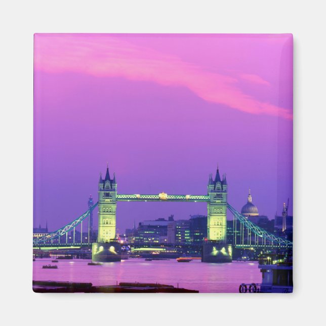 Íman Tower Bridge, Londres, Inglaterra 2 (Frente)