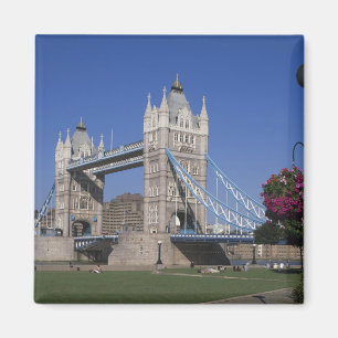 Íman Tower Bridge, Rio Tâmisa, Londres, Inglaterra