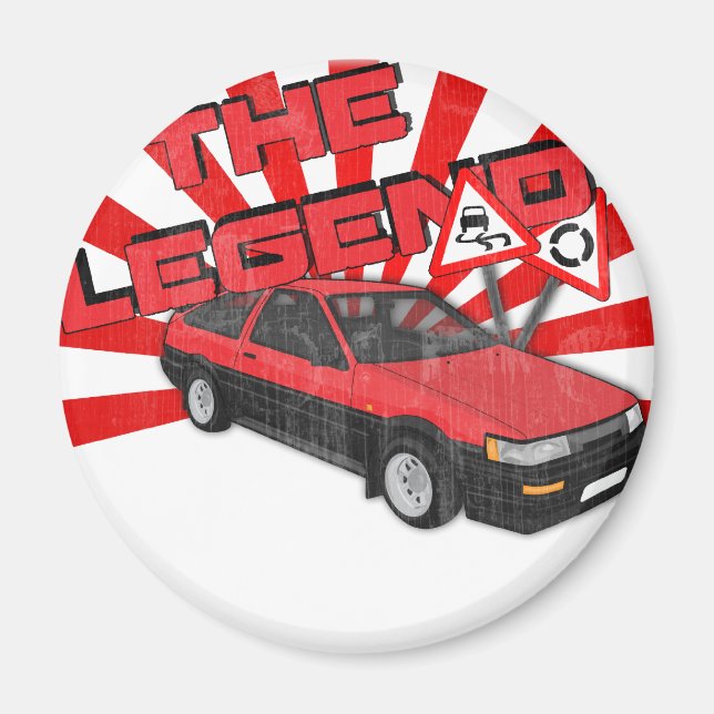 Íman Toyota Corolla AE86 (Frente)