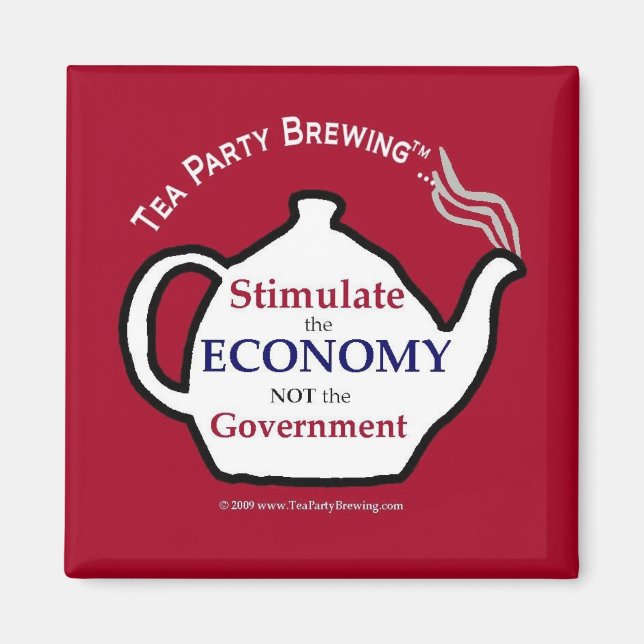 Íman TP0104 Estimula a economia não Governo (Frente)
