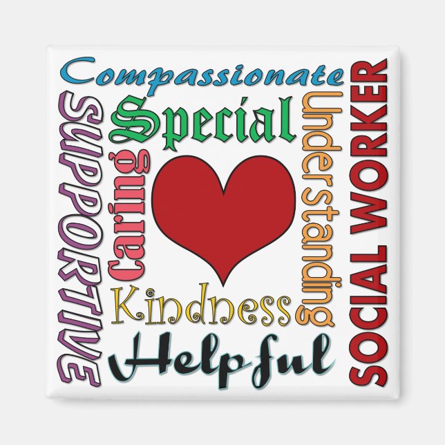 Íman Trabalhador Social (Frente)