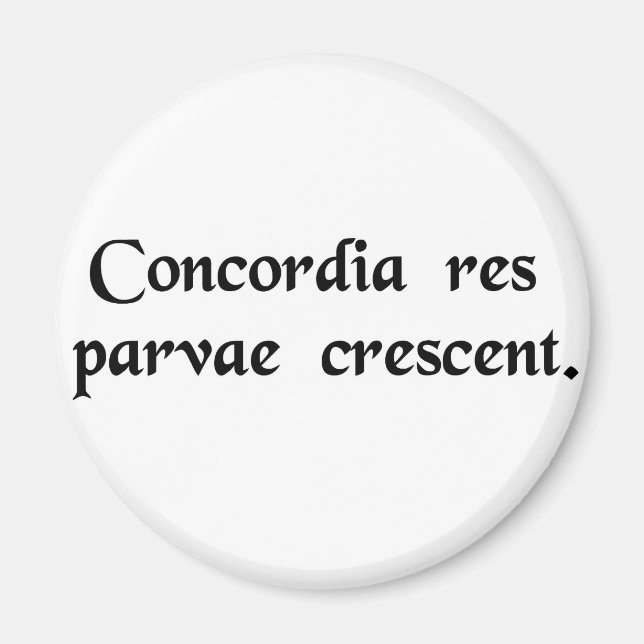 Íman Trabalhar juntos para realizar mais (Frente)