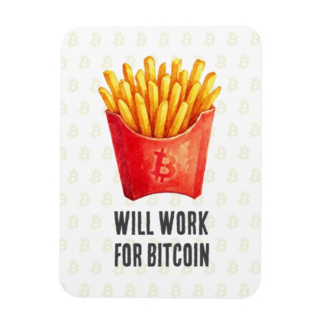 Íman Trabalharei por Bitcoin (Vertical)
