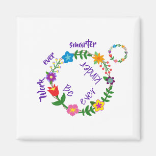 Íman Trabalhe cada vez mais inteligente, seja sempre ma