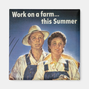 Íman Trabalhe em uma Fazenda... Este Verão