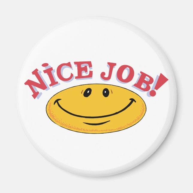 Íman Trabalho agradável! (Frente)