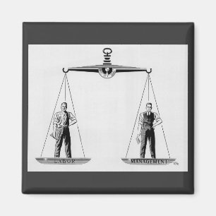 Íman Trabalho Antigo vs Gestão, Balança da Justiça