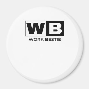 Íman Trabalho Bestie Clássico