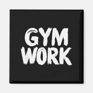 Íman Trabalho de academia musculação fitness treino