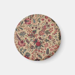 Íman Trabalho de Agulha Antigo Floral Vintage para Móve