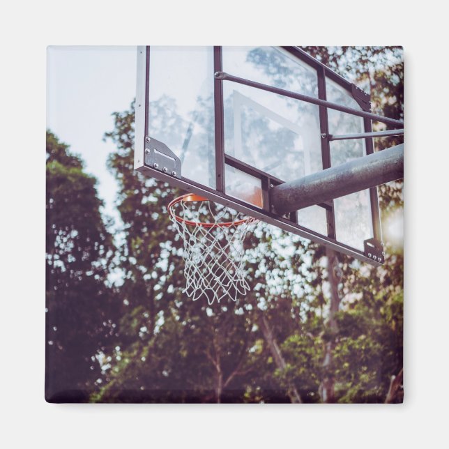 Íman Trabalho de arte de basquete incrível (Frente)