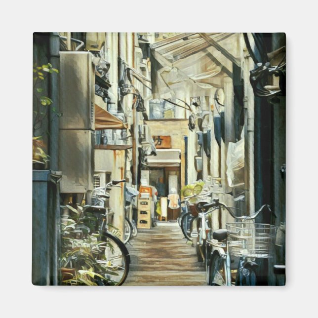 Íman Trabalho de arte de bicicleta (Frente)