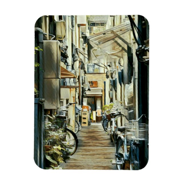 Íman Trabalho de arte de bicicleta (Vertical)