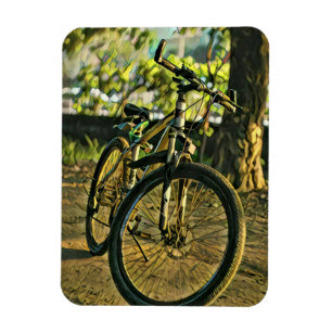 Íman Trabalho de arte de bicicleta