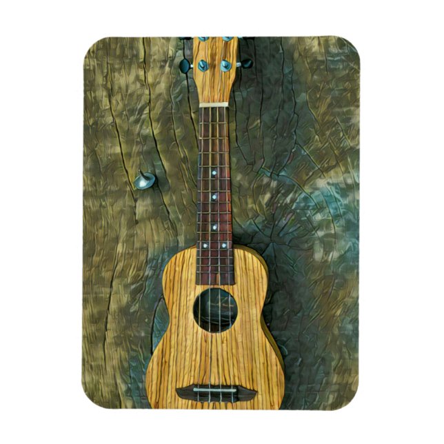 Íman Trabalho de arte de guitarra de Vintage (Vertical)