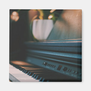 Íman Trabalho de arte de Piano Bonito