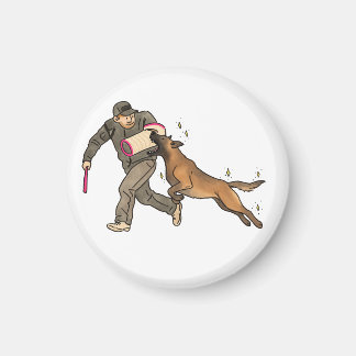 Íman trabalho de mordida do Malinois