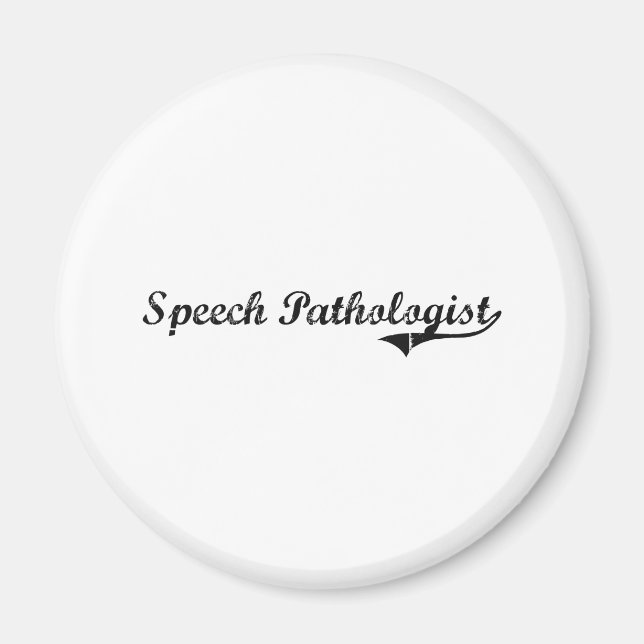 Íman Trabalho de Patologista de Discurso (Frente)