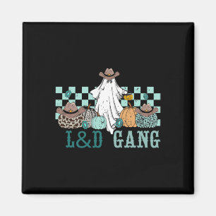 Íman Trabalho E Entrega Pumpkin Ghost Landd Gang Wester