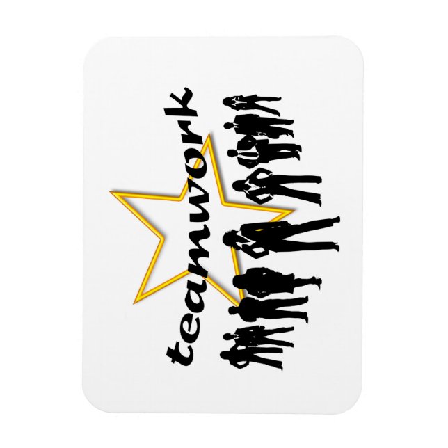 Íman Trabalho em equipe (Vertical)