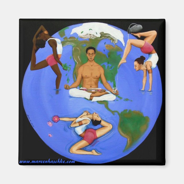 Íman "Trabalho em equipe" (Frente)