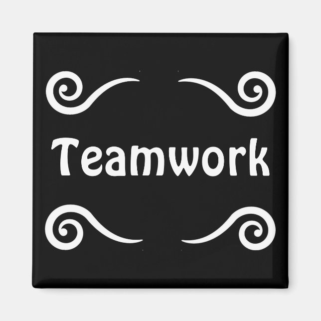 Íman Trabalho em equipe (Frente)