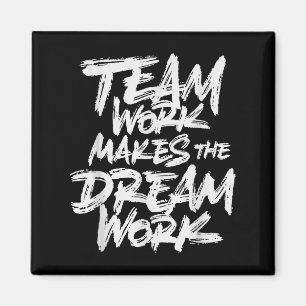 Íman Trabalho em Equipe Faz o Sonho se Tornar Realidade