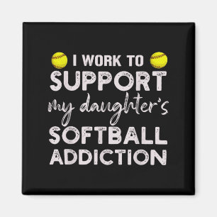 Íman Trabalho para apoiar a dependência de softball da