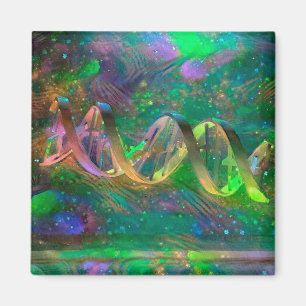 Íman Trabalhos de arte da costa do ADN