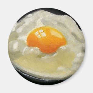 ÍMAN TRABALHOS DE ARTE DO OVO FRITO