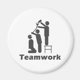Íman Trabalhos em equipe - mercadoria inspirador