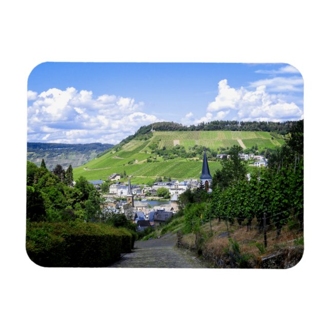 Íman Traben-Trarbach, conforme indicado em cima (Horizontal)